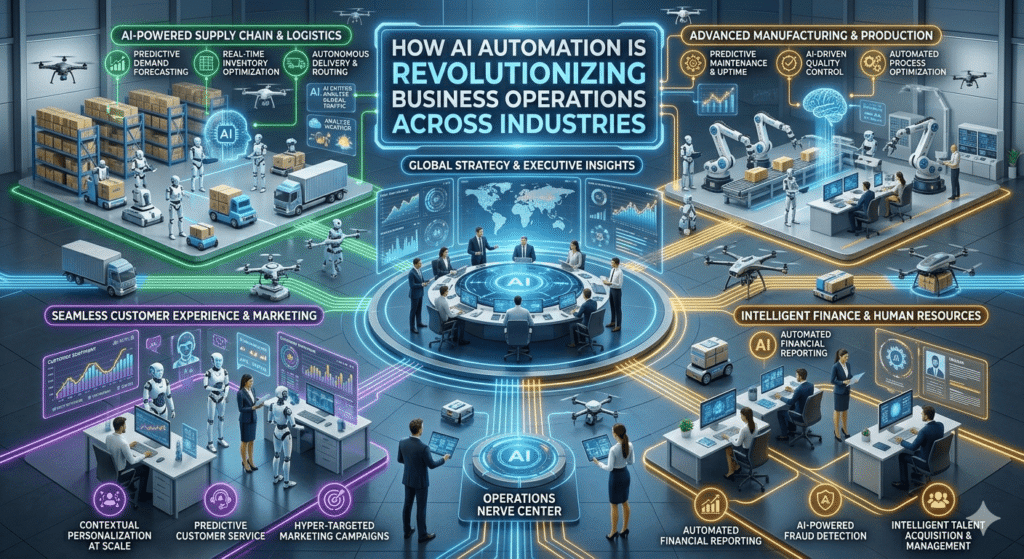 How AI Automation Is Revolutionizing Business Operations Across Industries