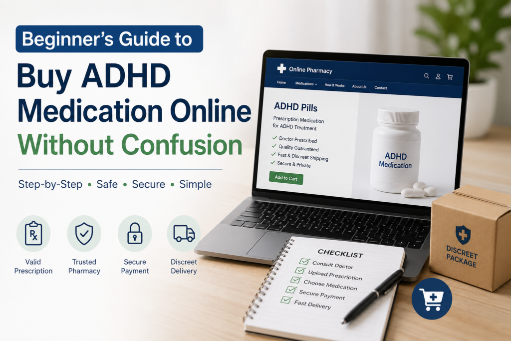 Beginner’s Guide to Buy ADHD Medication Online Without Confusion
