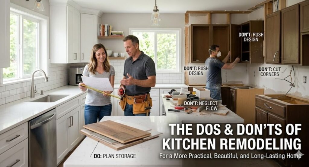 The Dos and Don’ts of Kitchen Remodeling for a More Practical, Beautiful, and Long-Lasting Home