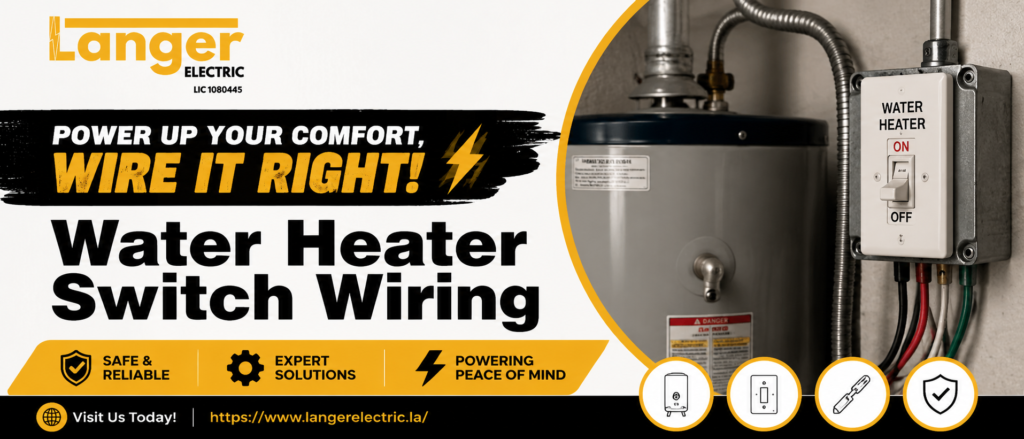 Water Heater Switch Wiring: Why Homeowners Should Trust Professional Electricians Los Angeles