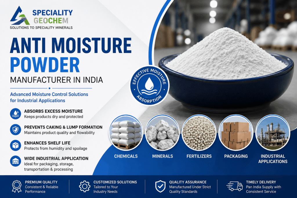 Anti Moisture Powder in India: A Smart Solution for Industrial Moisture Control