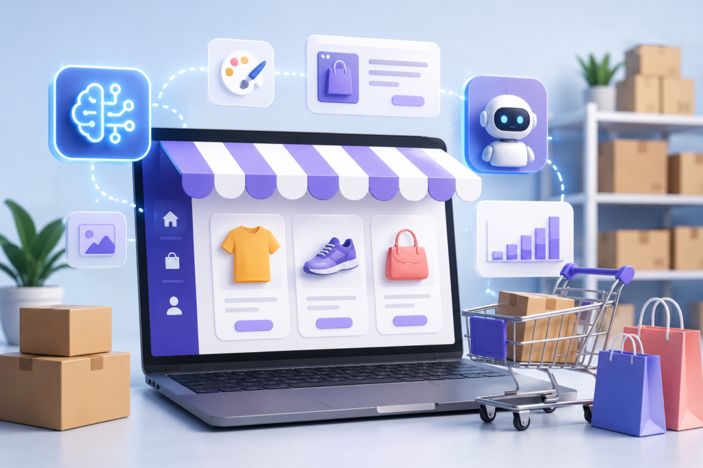 AI Ecommerce Website Builder: A New Approach to Online Store Creation in India