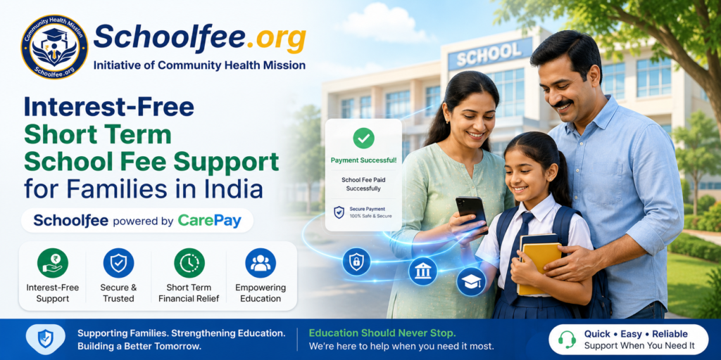 Interest-Free School Fee Support Program in Delhi: Helping Children Continue Their Education
