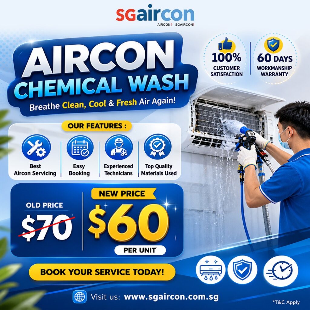 Aircon Chemical Cleaning Singapore