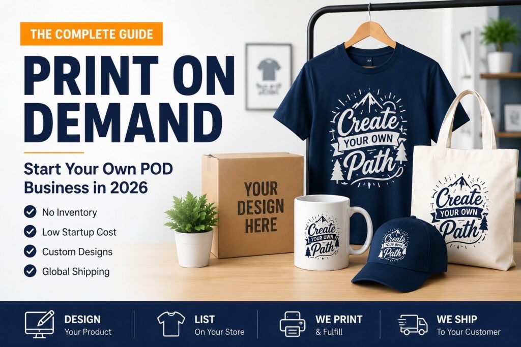 What Is Print on Demand? A Complete Guide for Beginners in 2026
