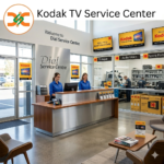 What are the business hours of the Kodak TV Service Center?