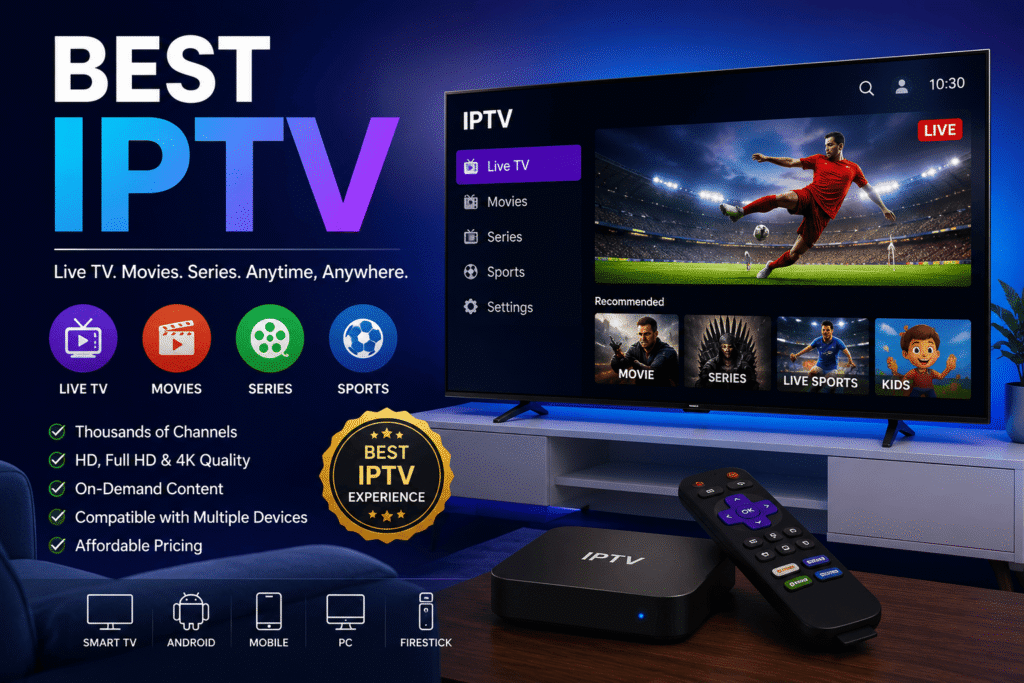 Best IPTV Services 2026: Features, Benefits & Buying Guide