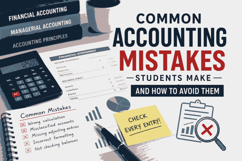 Common Accounting Mistakes Students Make and How to Avoid Them
