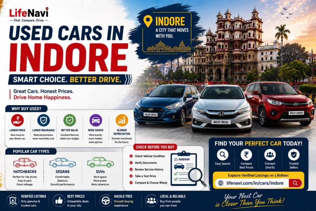 Used Cars in Indore: A Smart and Affordable Way to Own Your Next Vehicle | Lifenavi