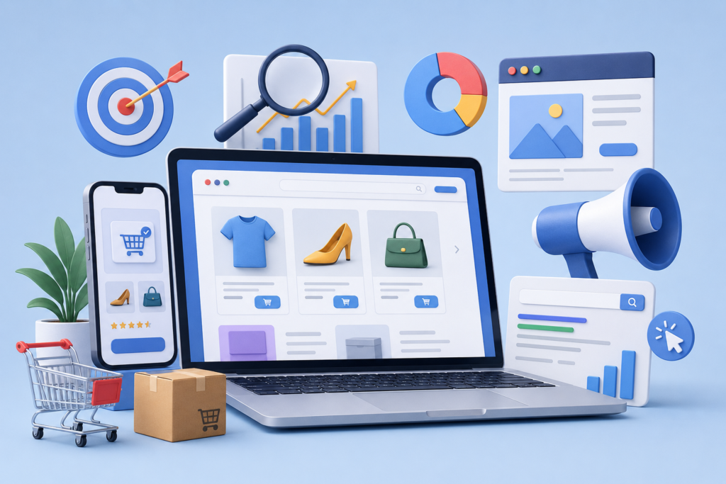 How Businesses Grow Online with Ecommerce, SEO, Web Design, and PPC Services