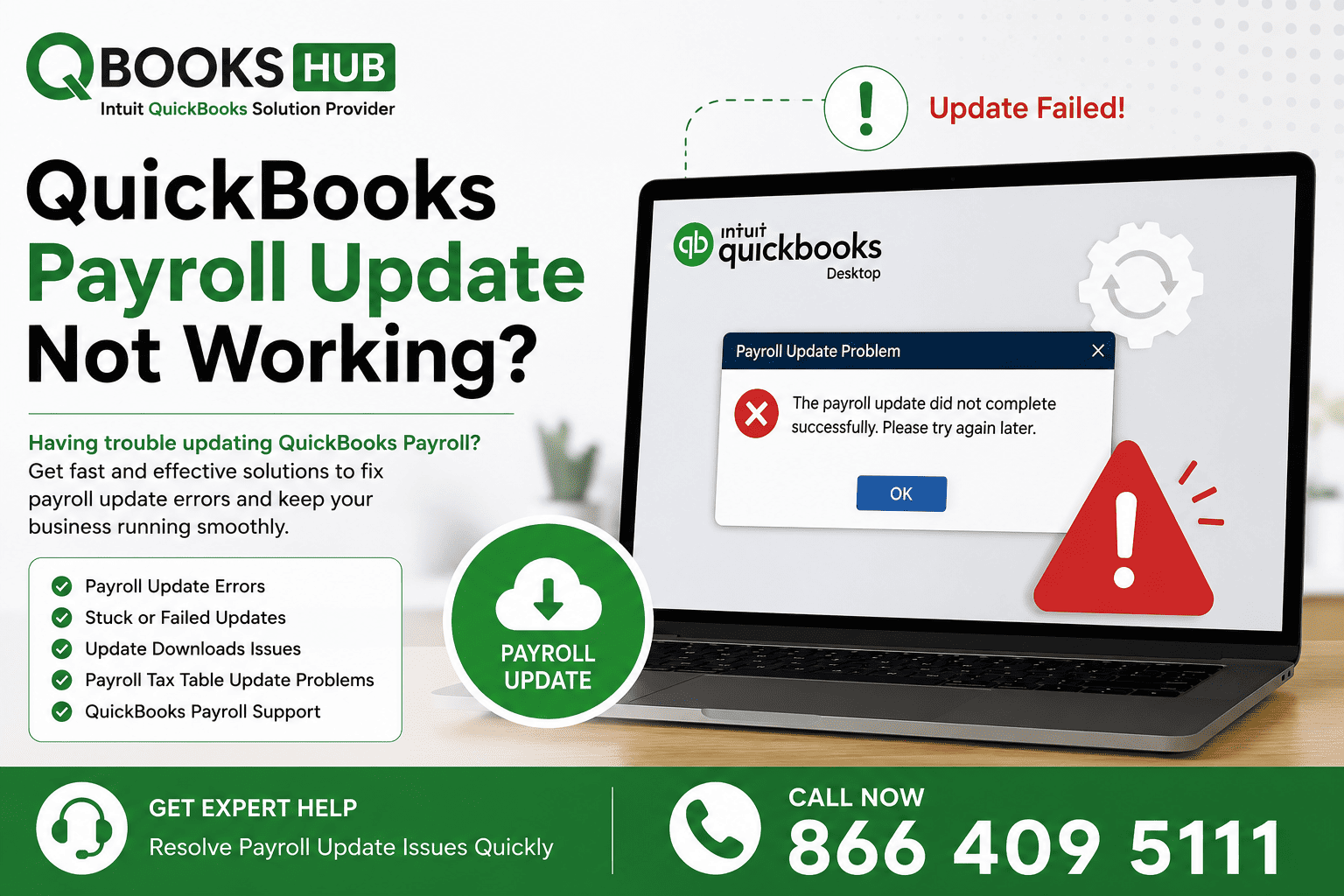 QuickBooks Payroll Update Not Working? Fix Trouble - Posts Content