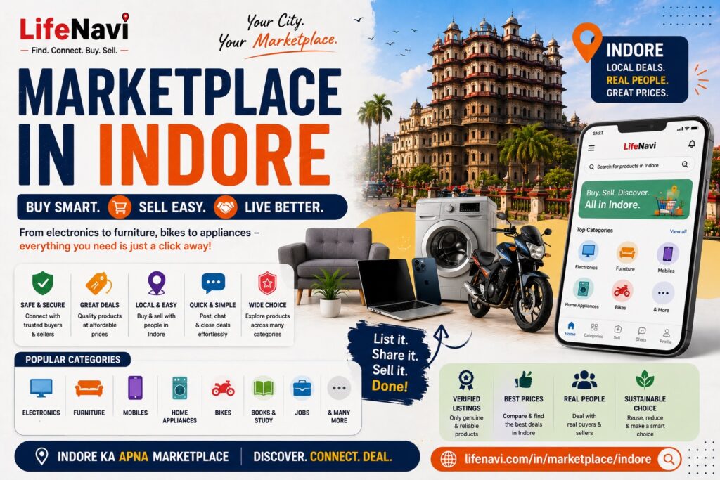 Marketplace in Indore: A Simple Way to Buy and Sell Locally | Lifenavi