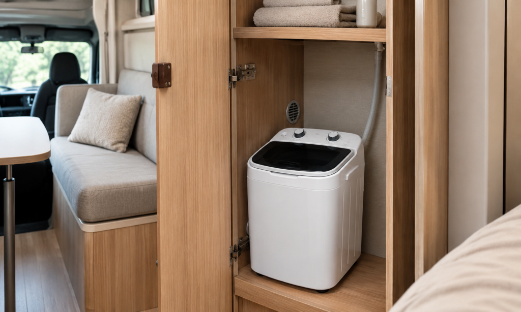The Benefits of Having a Portable Washing Machine While Travelling
