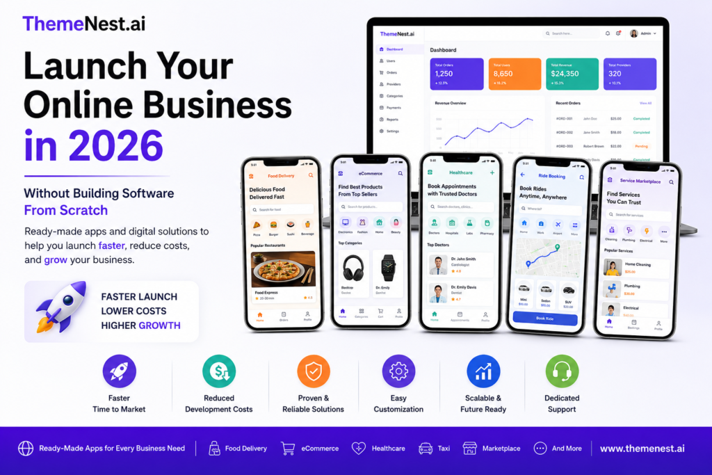 How to Launch a Successful Online Business in 2026 Without Building Software From Scratch