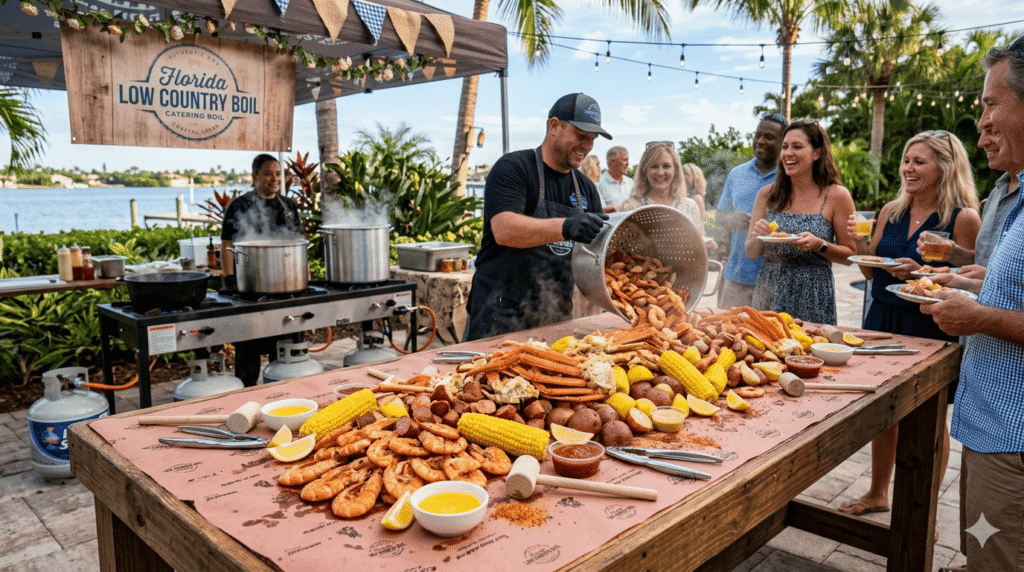 Ultimate Guide to Hosting a Florida Low Country Boil Event: Mobile Seafood Catering Secrets