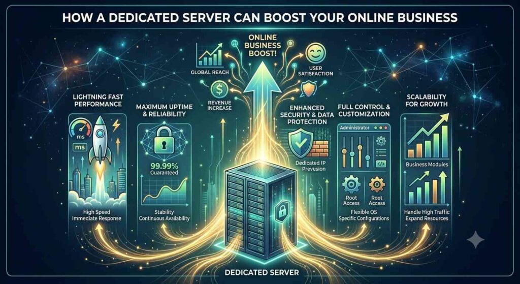 How a Dedicated Server Can Boost Your Online Business
