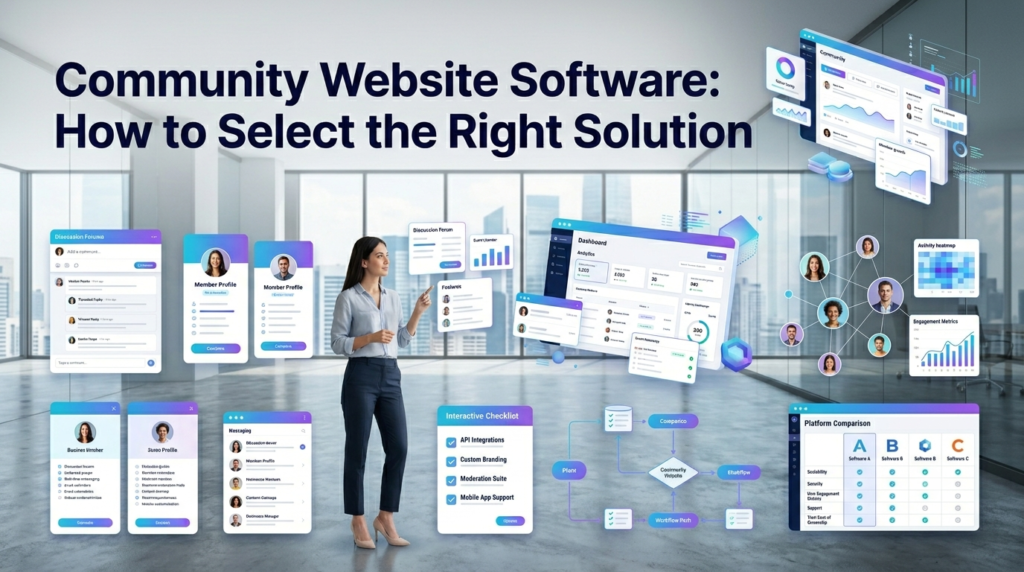 Community Website Software: How to Select the Right Solution