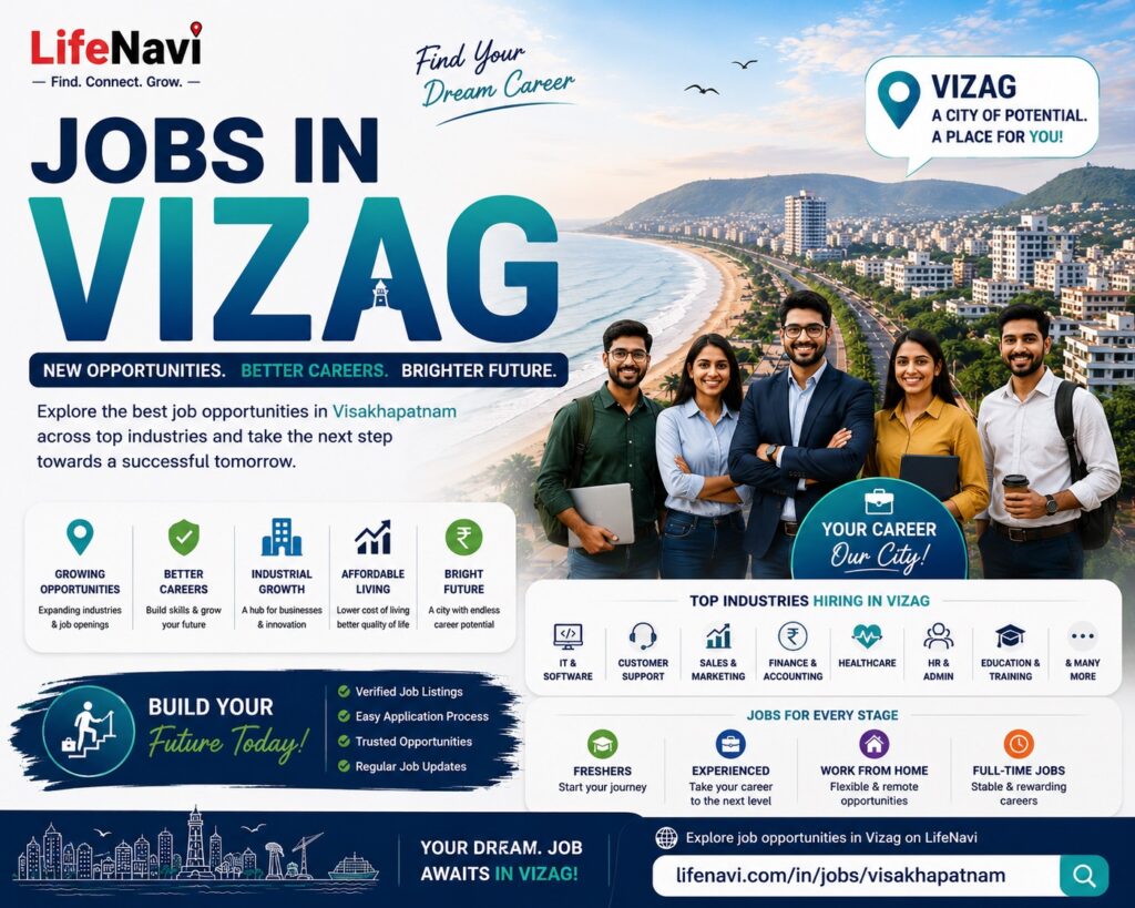 Jobs in Vizag: Exploring Career Opportunities in a Growing Coastal City