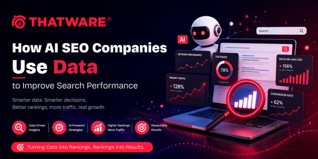 How AI SEO Companies Use Data to Improve Search Performance