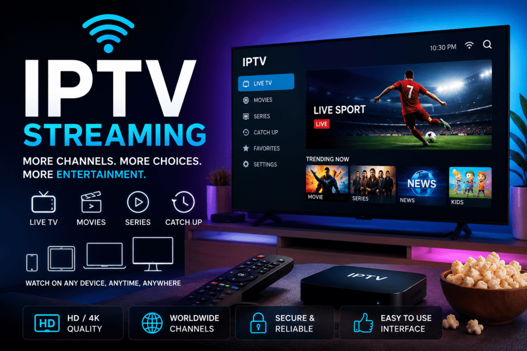 IPTV Streaming Guide 2026: Features, Benefits & Setup