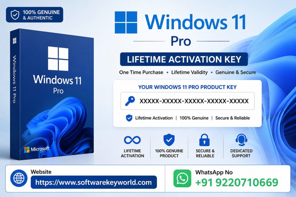 Windows 11 Pro Lifetime Activation Key – The Smart Choice for Professionals