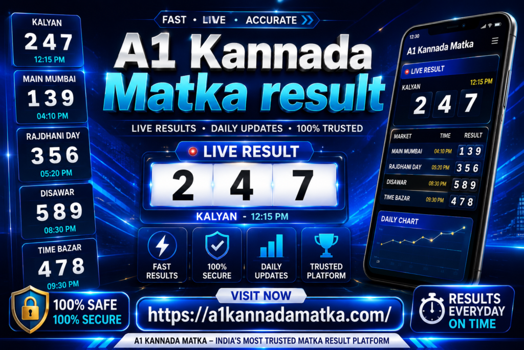 A1 Kannada Matka Today Result, App Download Guide, and APK Information