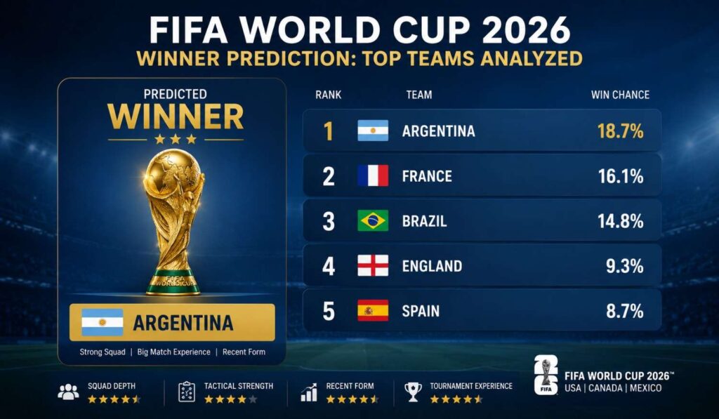 FIFA World Cup 2026 Winner Prediction: Top Teams Analyzed