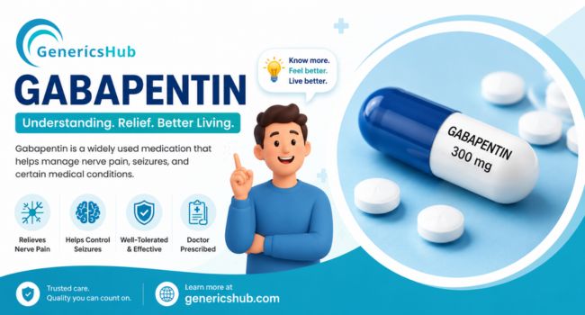 Gabapentin 100 and Gabapentin 300: A Complete Guide to Dosage, Benefits, and Side Effects