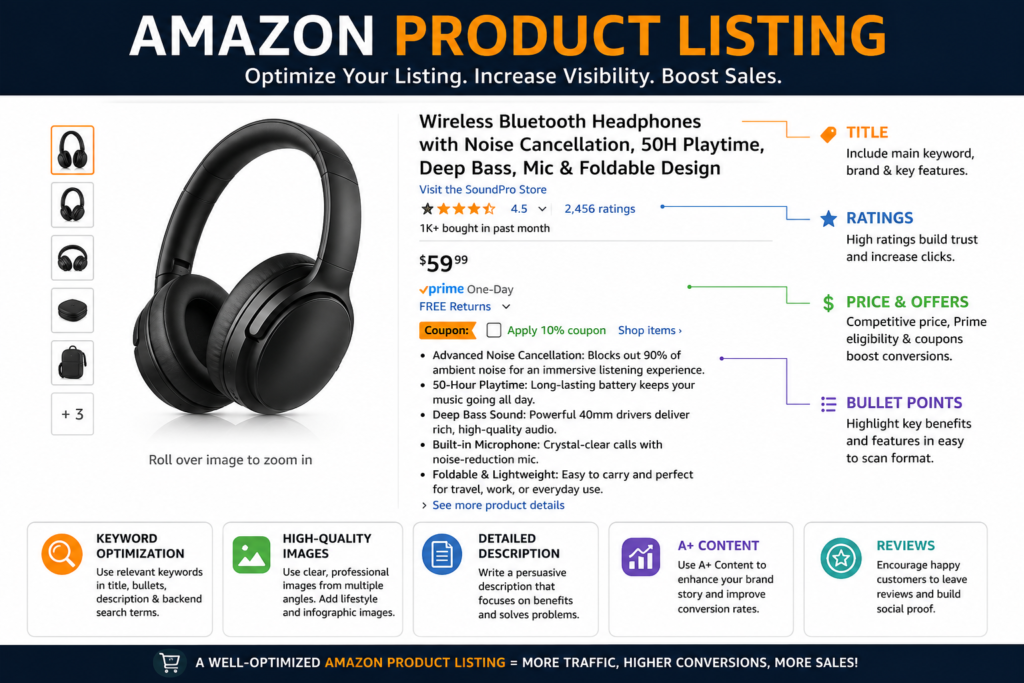 Amazon Product Listing: Complete Guide to Creating High-Converting Listings