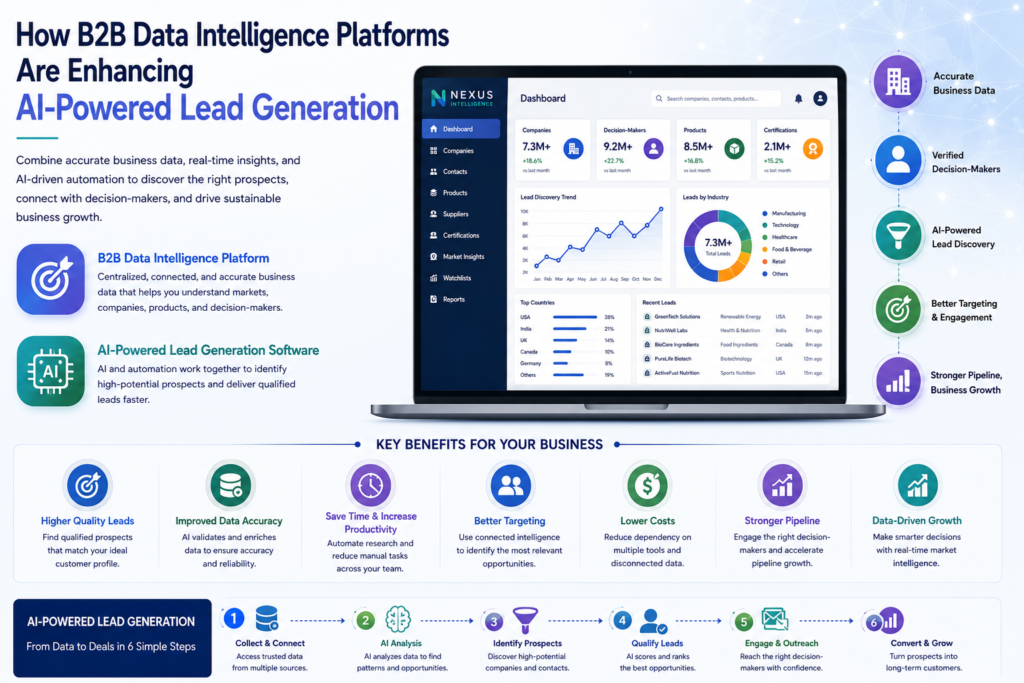 How B2B Data Intelligence Platforms Are Enhancing AI-Powered Lead Generation