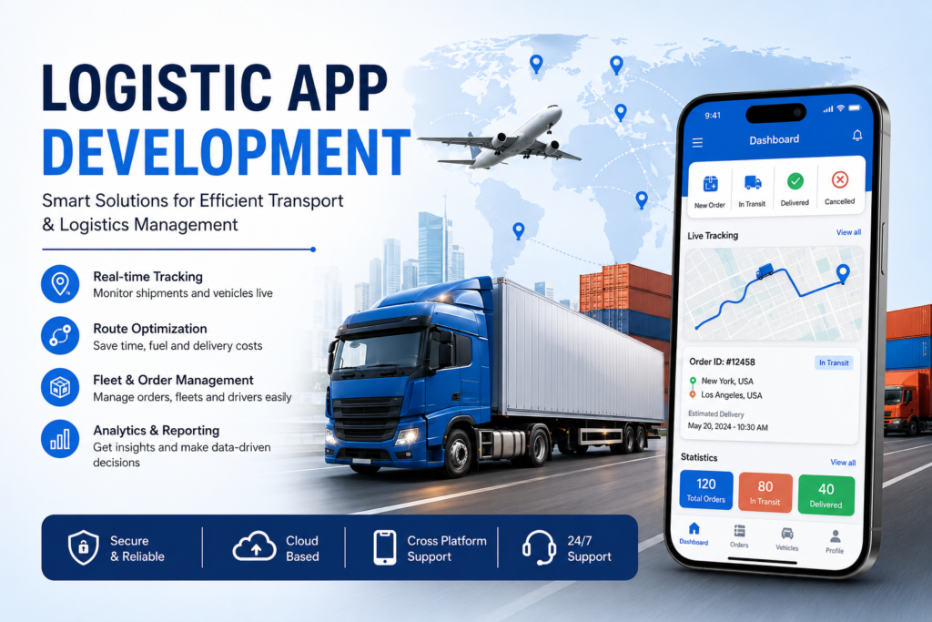 Logistics App Development Company: What You Need to Know