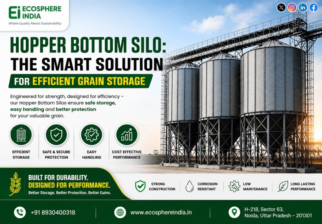 Hopper Bottom Silo: The Smart Solution for Efficient Grain Storage