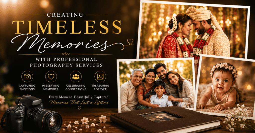 Creating Timeless Memories with Professional Photography Services