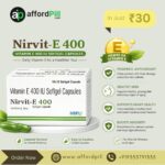 Nirvit-E 400: Convenient Softgel Capsules for Everyday Use