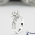 American Diamond Ring For Women
