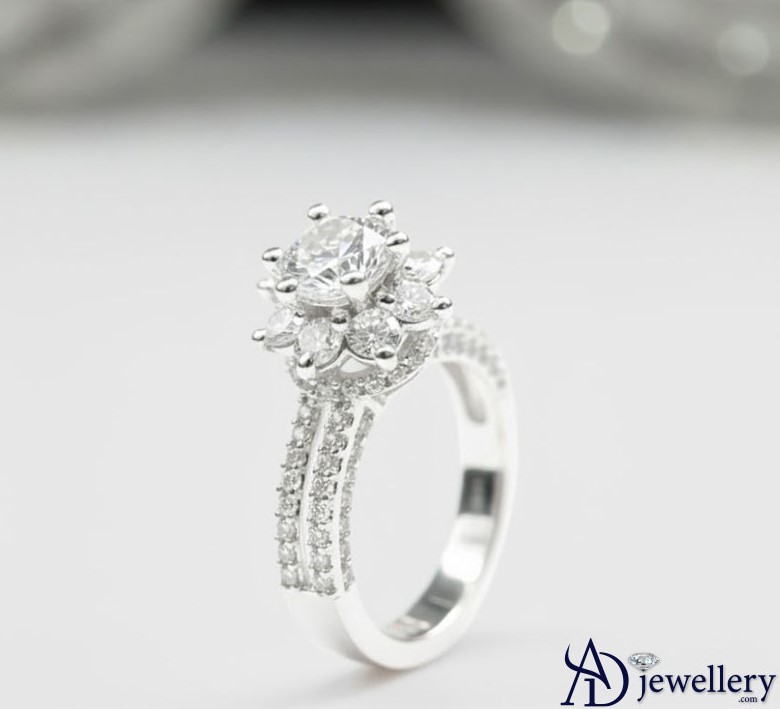 American Diamond Ring For Women