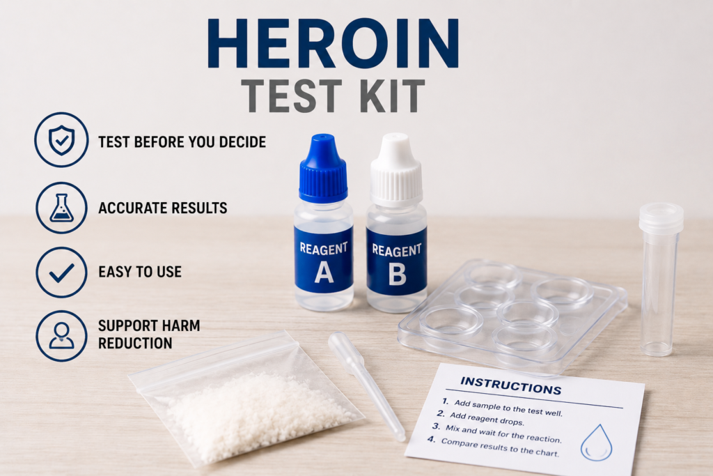 Heroin Test Kit Guide for Safer Substance Checking
