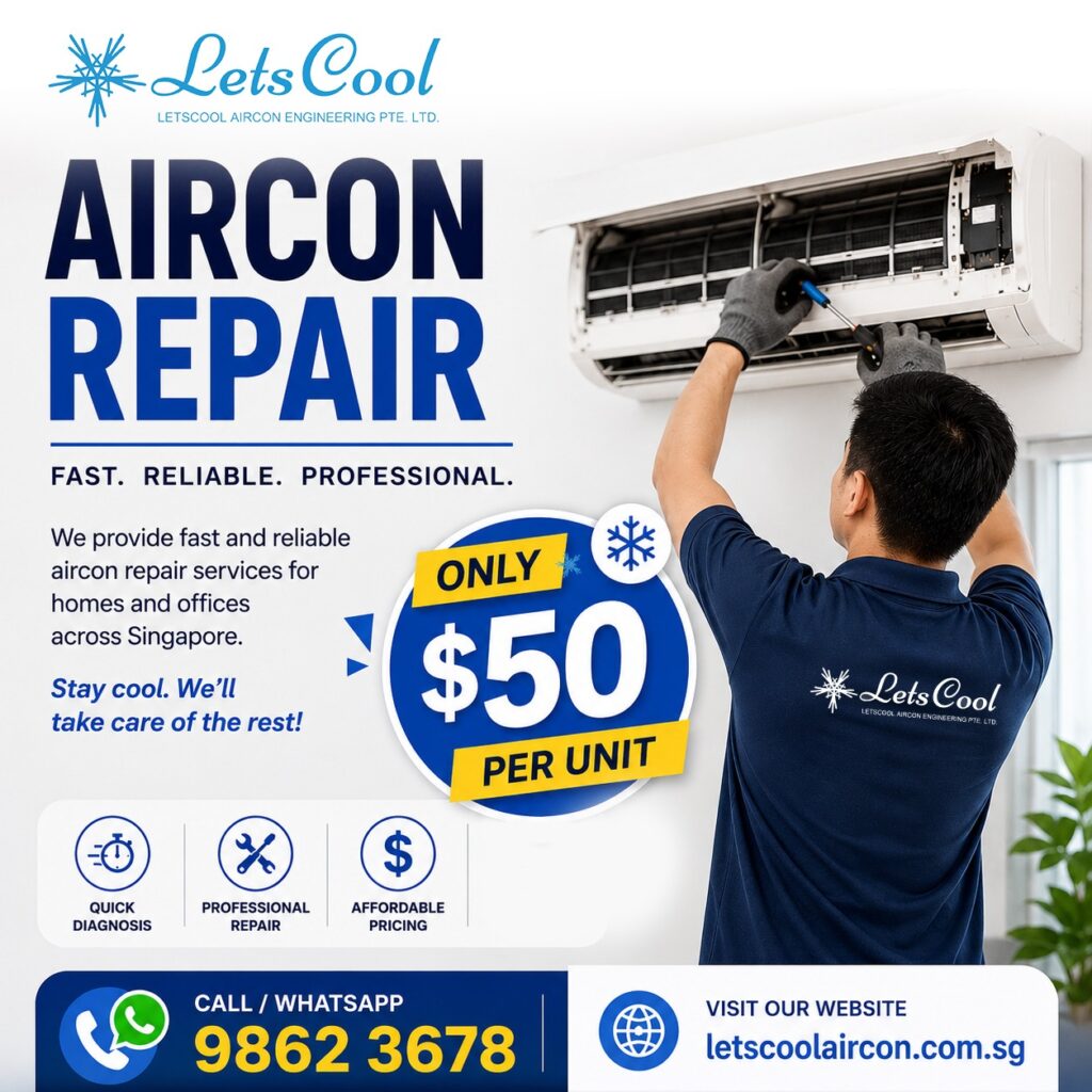 Signs You Need Aircon Repair Singapore