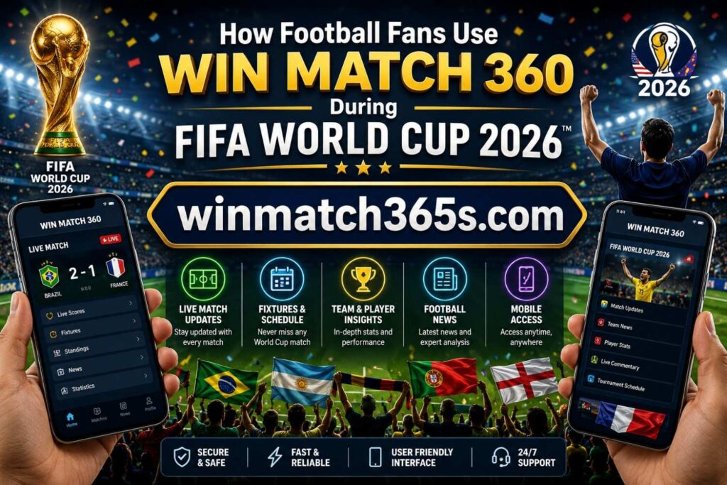 How Football Fans Use Win Match 360 During FIFA World Cup 2026