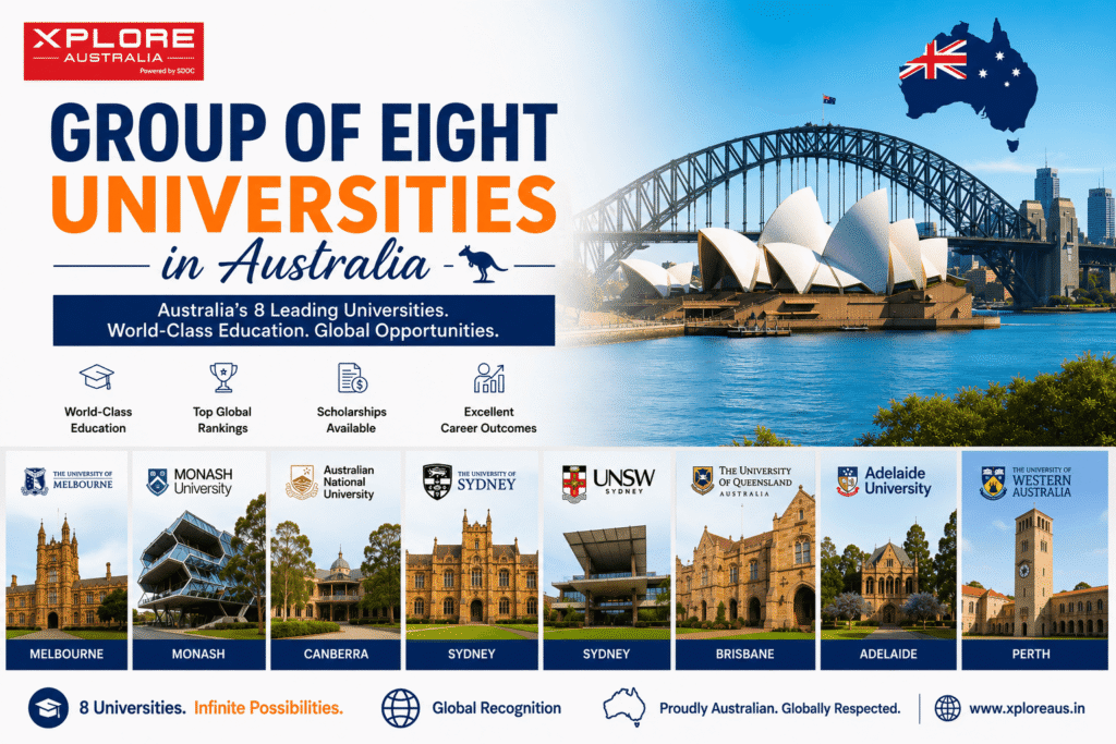 Group of Universities in Australia: A Smarter Pathway for International Students