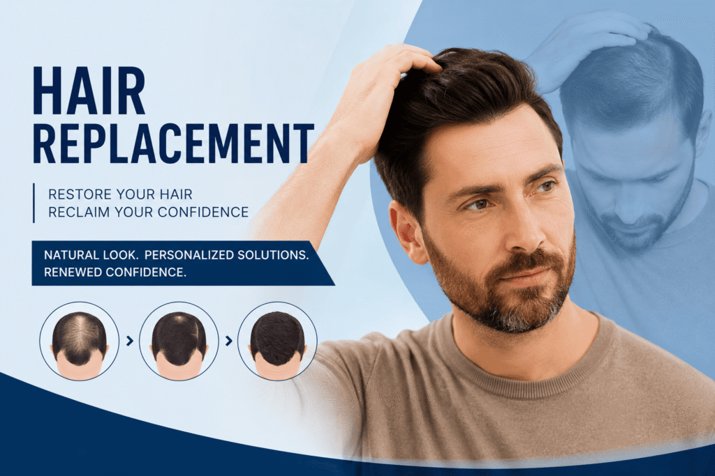 Hair Replacement Solutions for Restoring Confidence and Natural Appearance