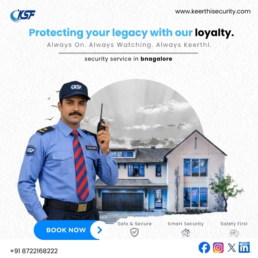 Security Guard Services in Varthur | Trusted Security Solutions Backed by 25+ Years of Experience at Keerthifacility
