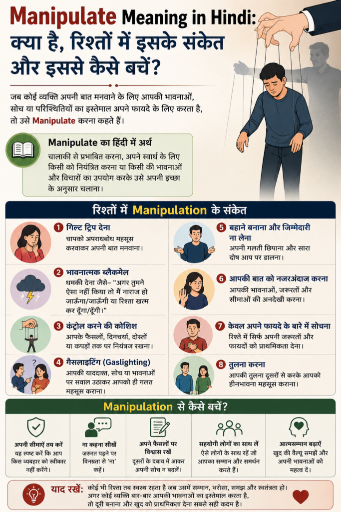 Manipulate Meaning in Hindi