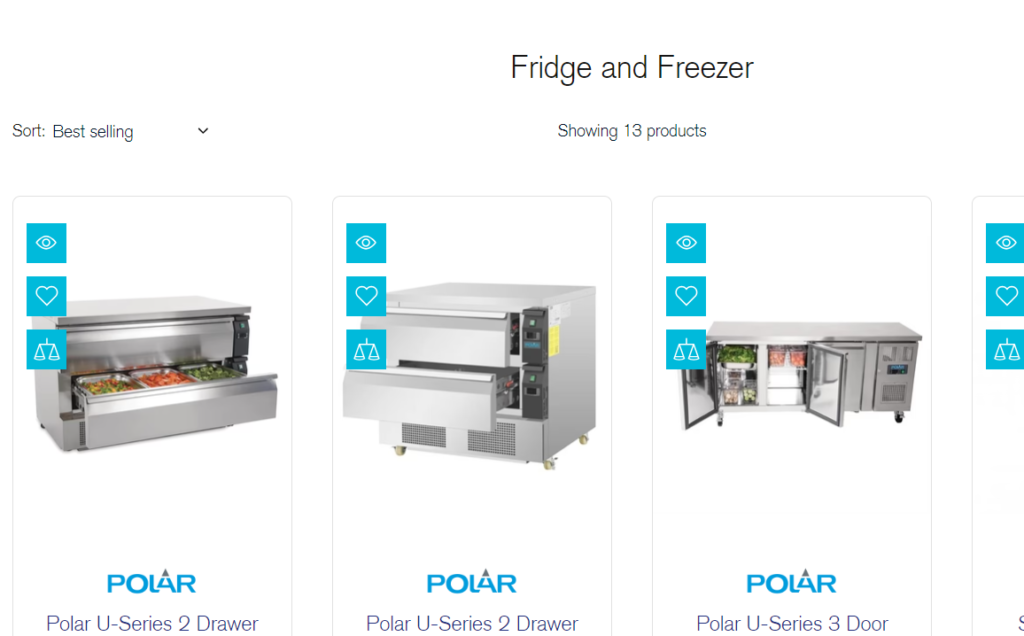 glass door display freezers