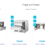 glass door display freezers