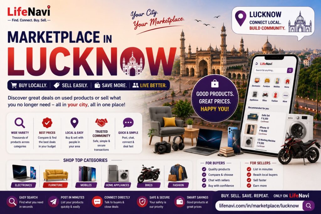 Marketplace in Lucknow: A Way to Buy and Sell Locally | LifeNavi