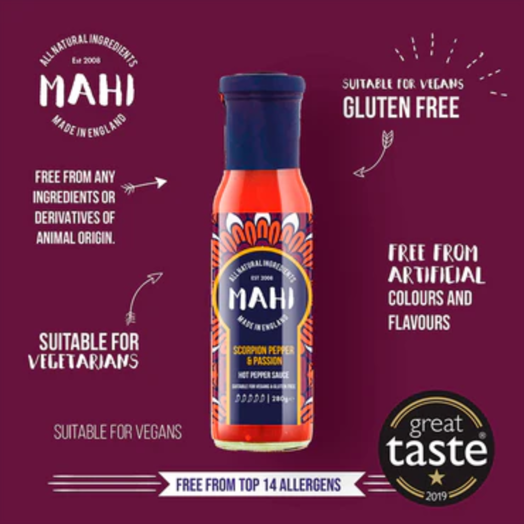 MAHI Brings the Perfect Blend of Pepper Heat Scale Scoville and Lemon Herb Peri Peri Sauce