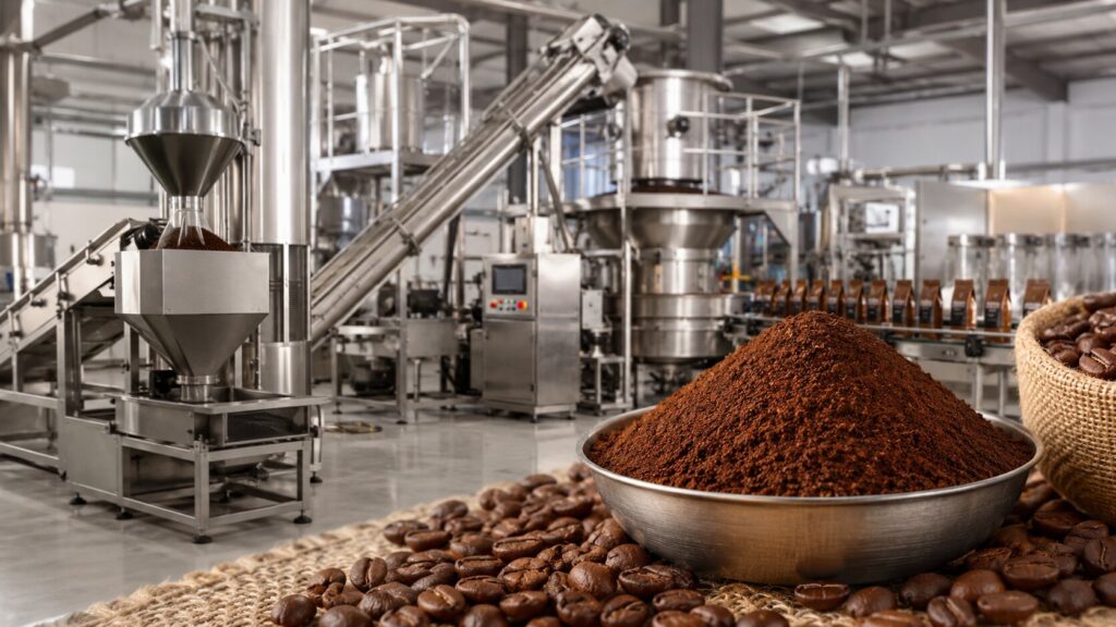 Ground Coffee Manufacturing Plant DPR 2026: Project Cost, Machinery, and Profitability Analysis
