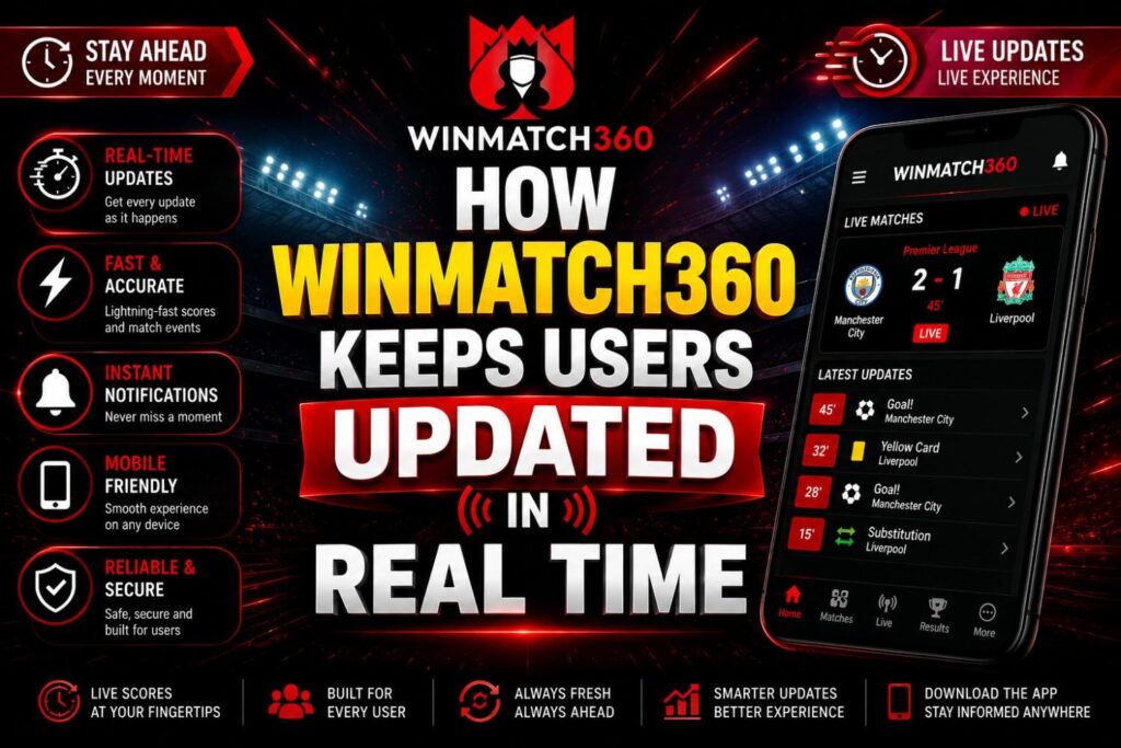 How Winmatch360 Keeps Users Updated in Real Time