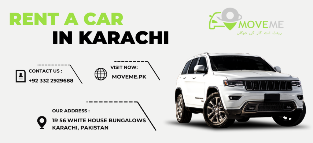 Rent a Car in Karachi – Reliable Car Rental Services by Move Me
